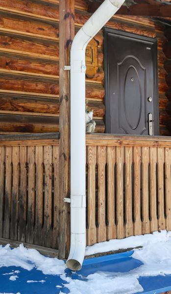 Cost of Porch Downspout Installation in Pasco