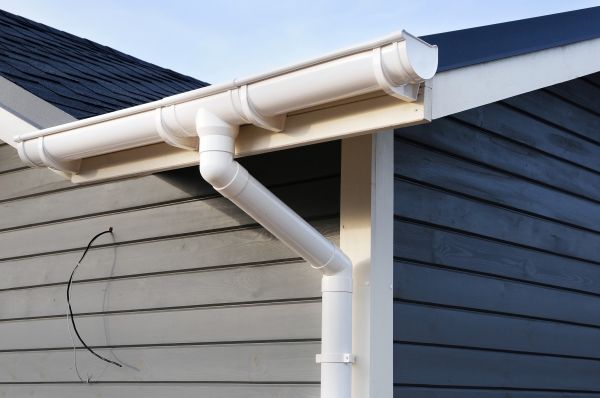 PVC Rain Gutter Installation in Pasco