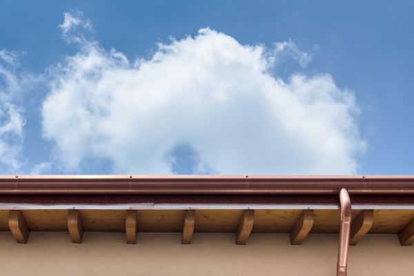 Copper Gutter Installation in Pasco